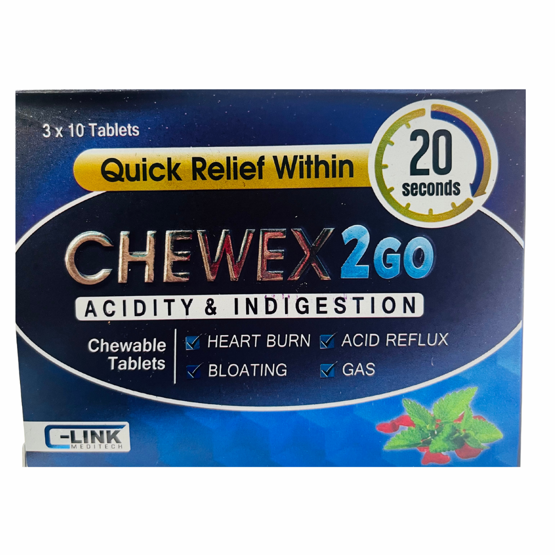 Chewex 2go tablets product image